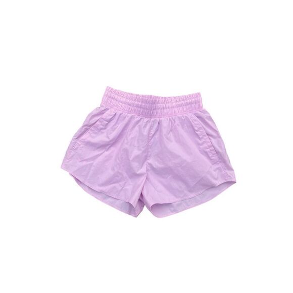 Under Armour woman’s XS purple loose fitting flex woven crinkle shorts - Picture 1 of 3
